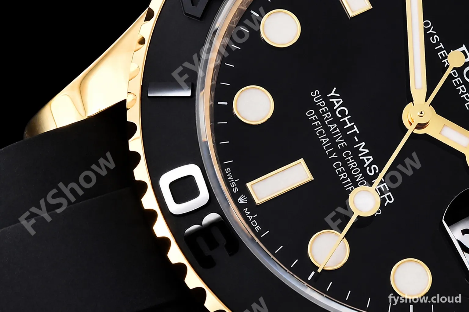 Rolex - YachtMaster 226658 42mm YG/RU Blk VSF VS3235 - Image 7