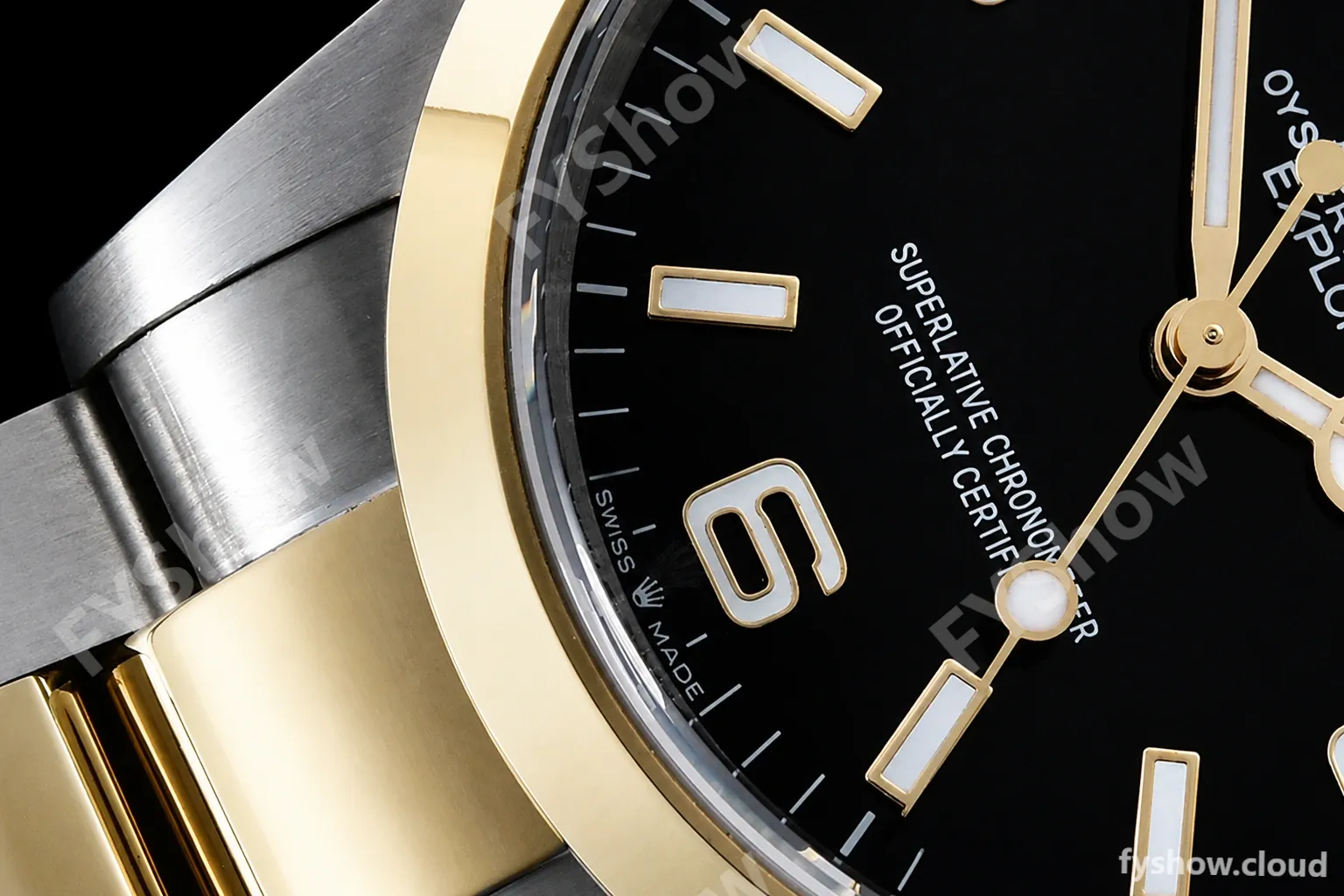 Rolex - Explorer 1 124273 36mm 904L YG/SS Blk GMF V2 VR3230 - Image 7