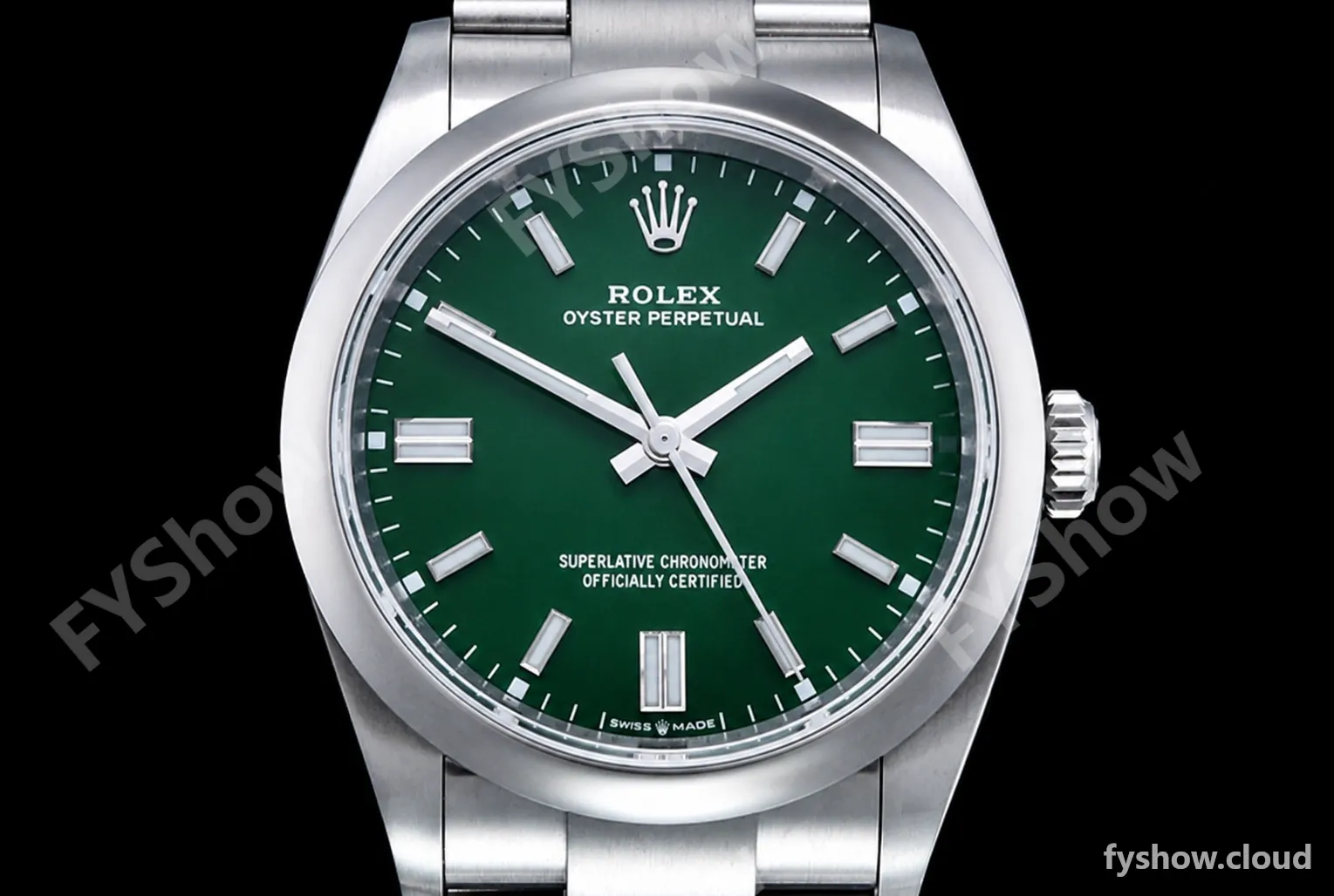 Rolex - Oyster Pert 36mm 904 126000 SS/SS Green VSF VS3235 - Image 2