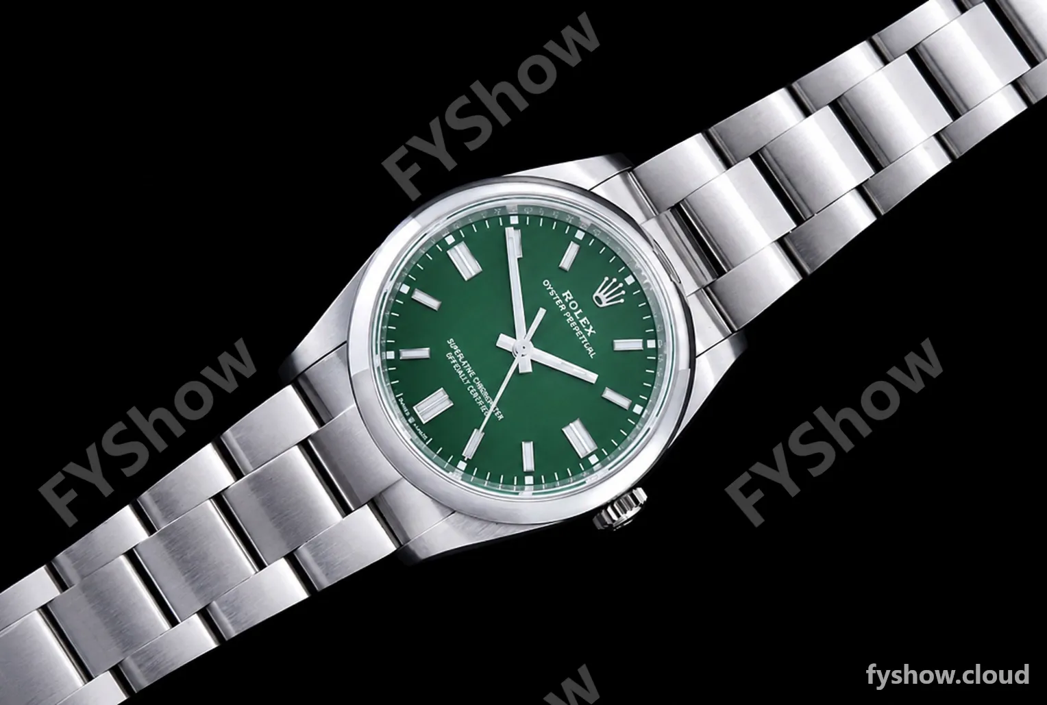 Rolex - Oyster Pert 36mm 904 126000 SS/SS Green VSF VS3235 - Image 3