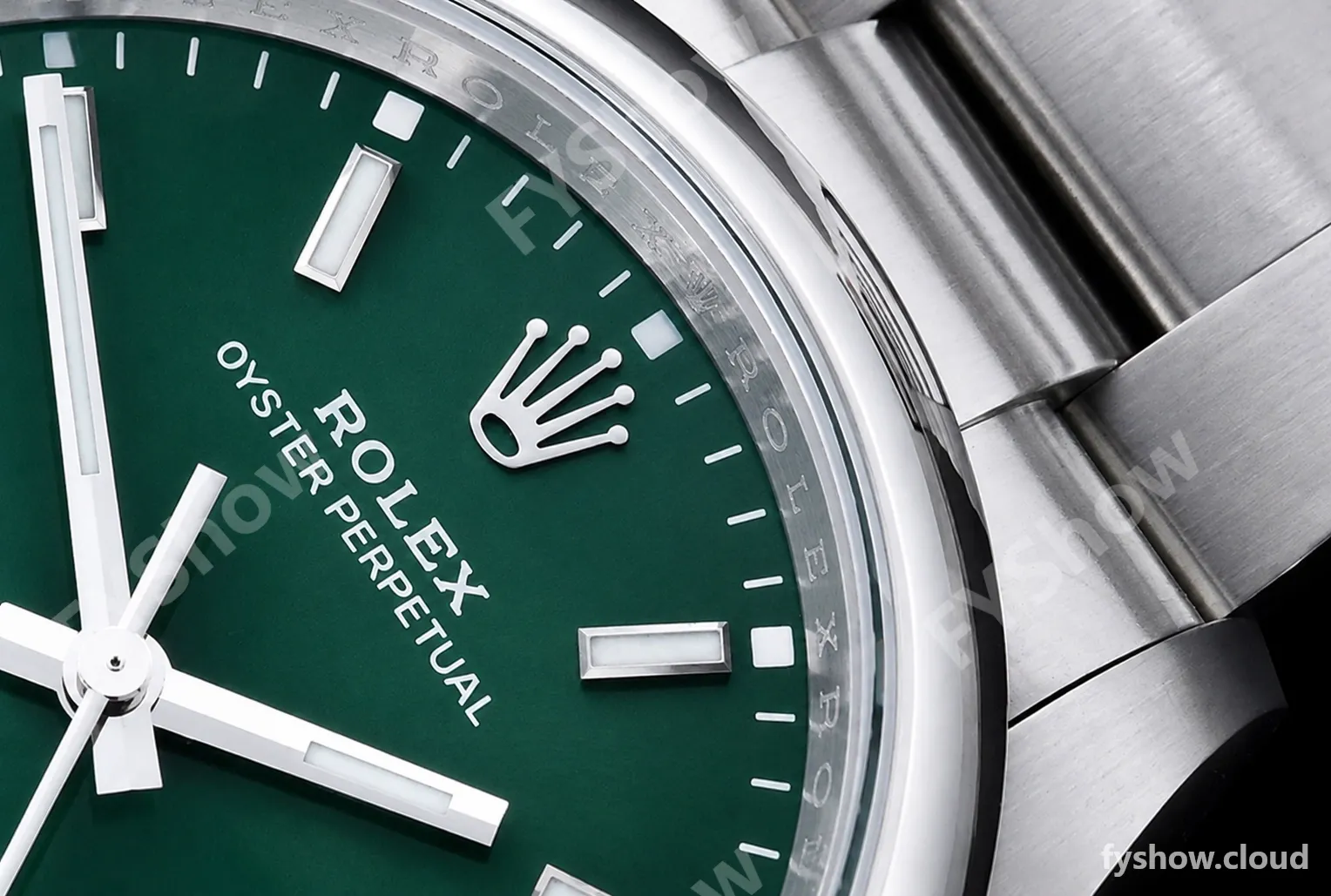 Rolex - Oyster Pert 36mm 904 126000 SS/SS Green VSF VS3235 - Image 6