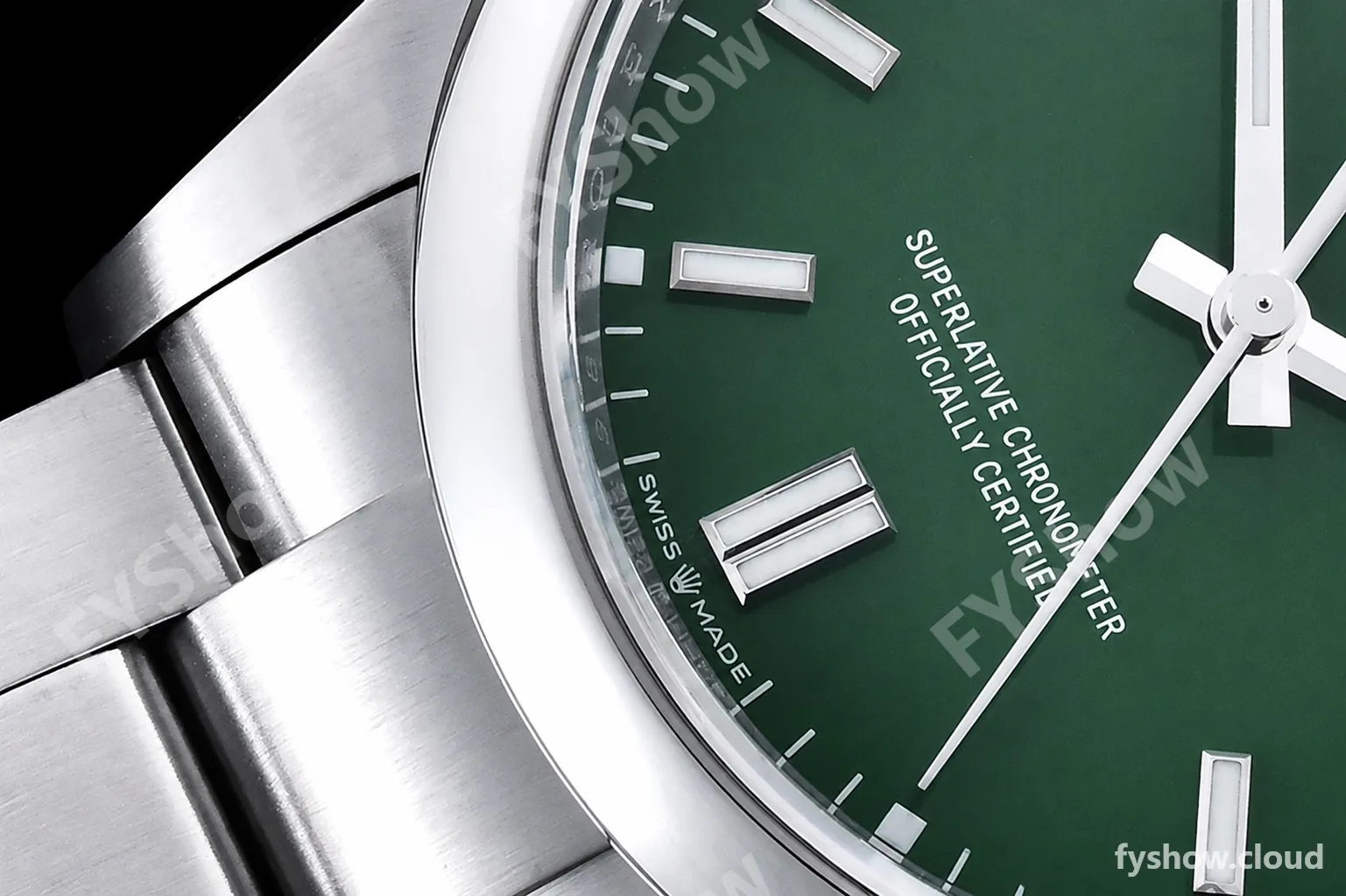 Rolex - Oyster Pert 36mm 904 126000 SS/SS Green VSF VS3235 - Image 7