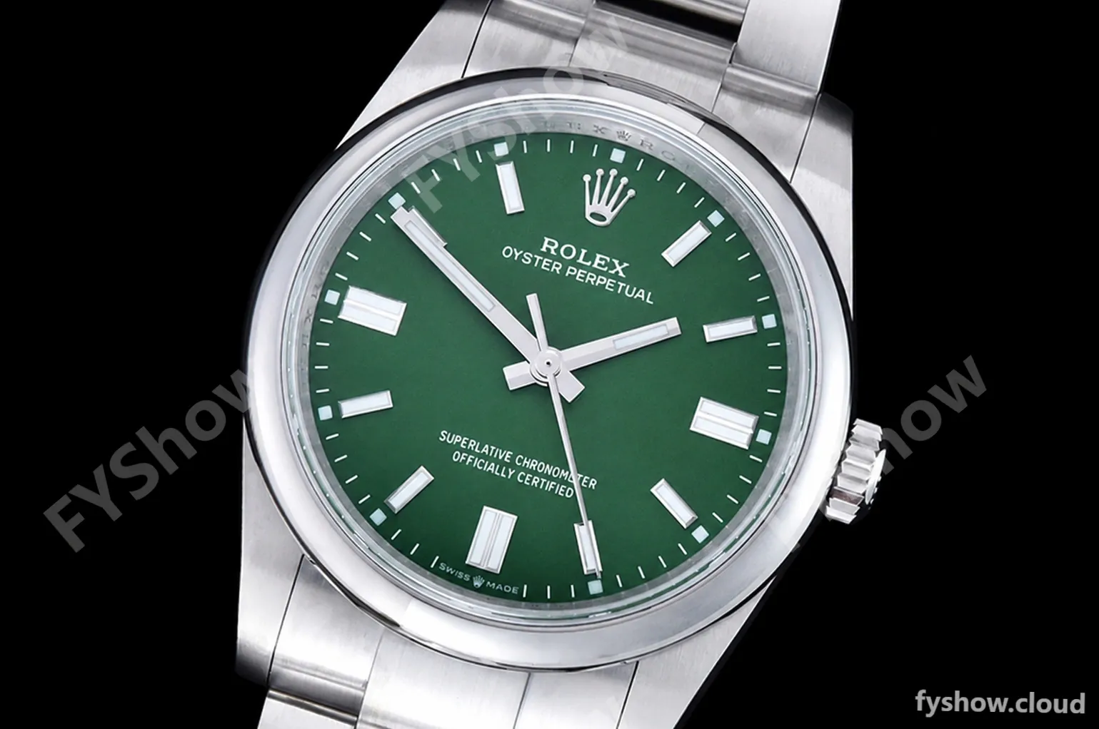 Rolex - Oyster Pert 36mm 904 126000 SS/SS Green GMF V2 VR3230 - Image 4