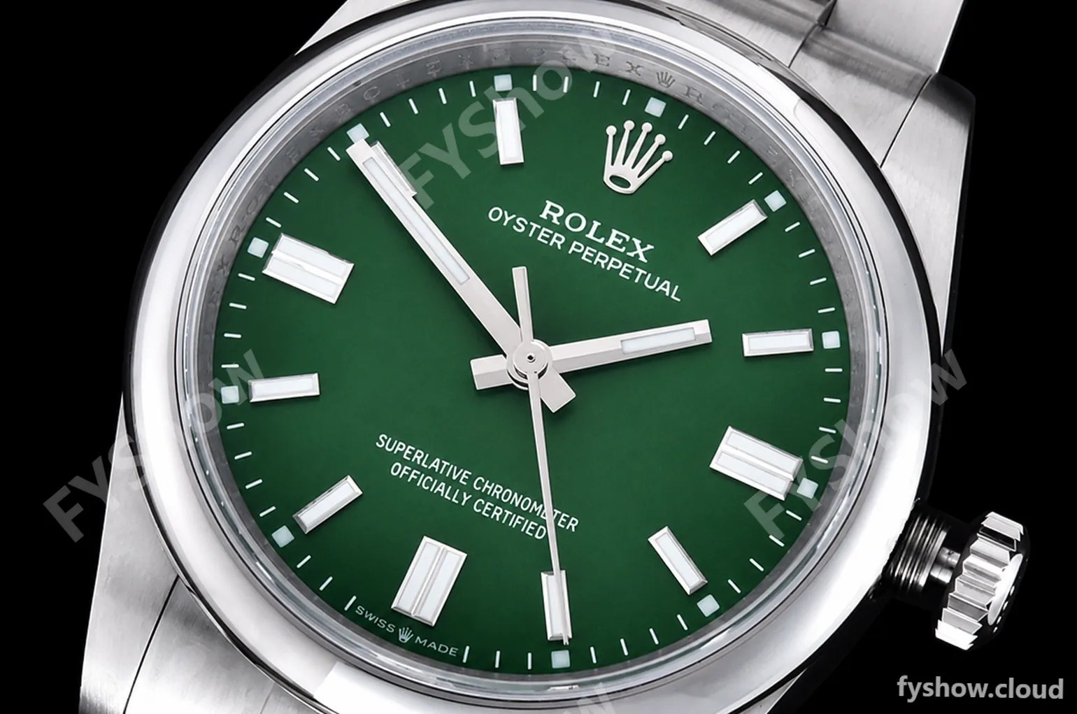Rolex - Oyster Pert 36mm 904 126000 SS/SS Green GMF V2 VR3230 - Image 5