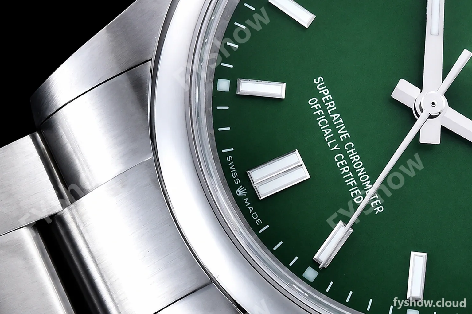 Rolex - Oyster Pert 36mm 904 126000 SS/SS Green GMF V2 VR3230 - Image 7