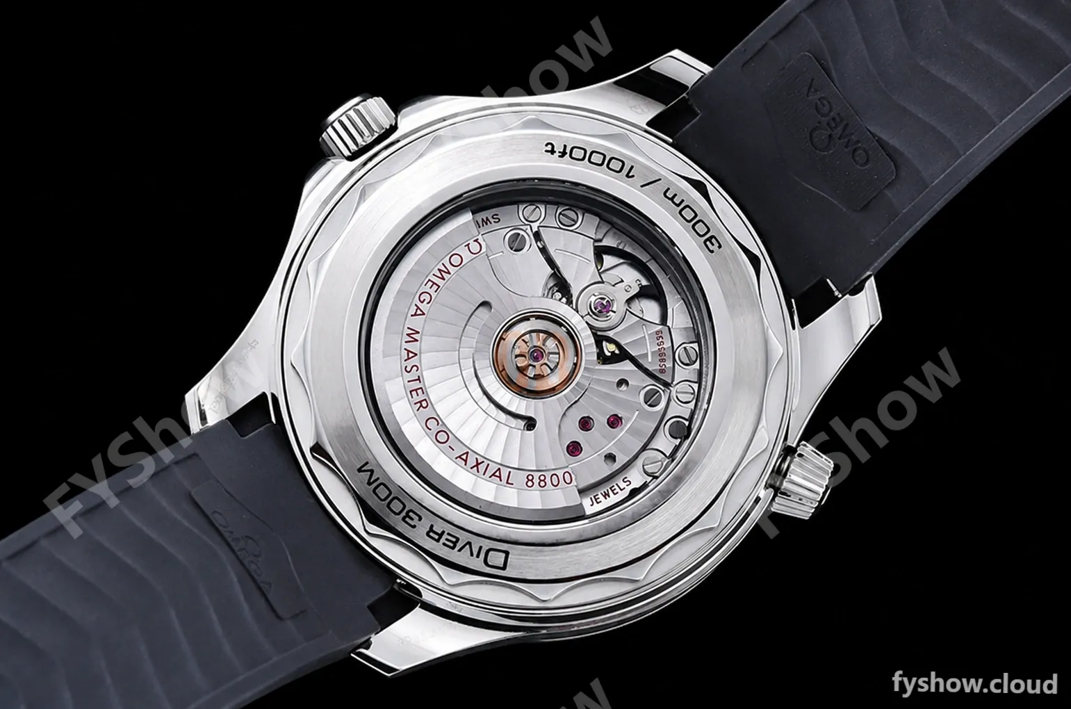 Omega - Seamaster 300m Basel 2018 SS/RU Black ZF Asia 8800 - Image 17