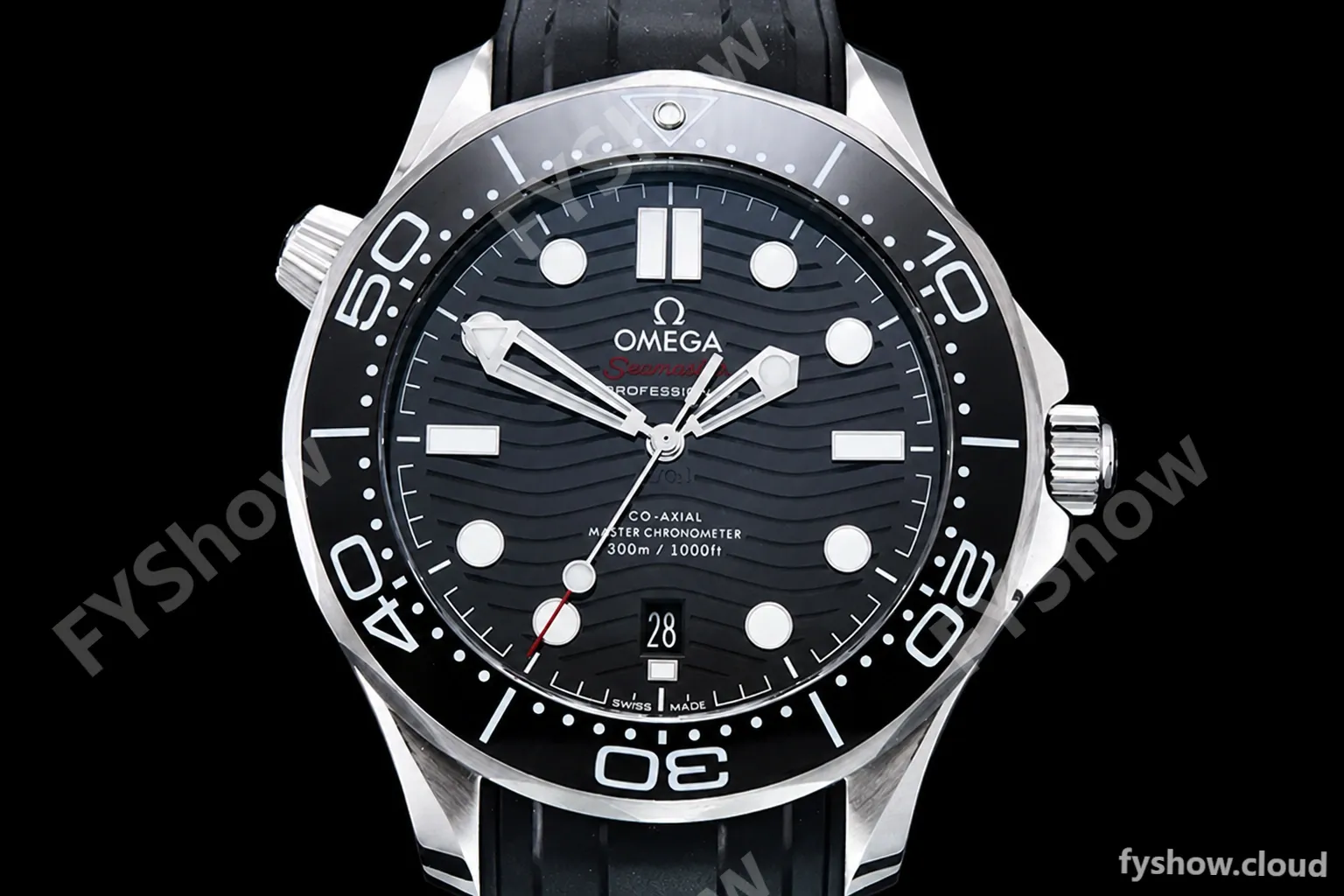 Omega - Seamaster 300m Basel 2018 SS/RU Black ZF Asia 8800 - Image 2