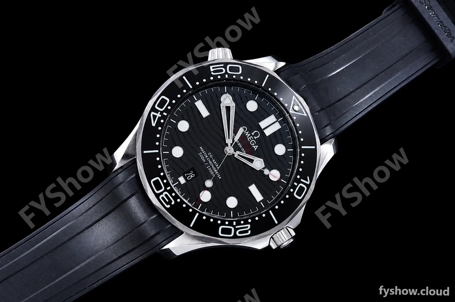 Omega - Seamaster 300m Basel 2018 SS/RU Black ZF Asia 8800 - Image 3