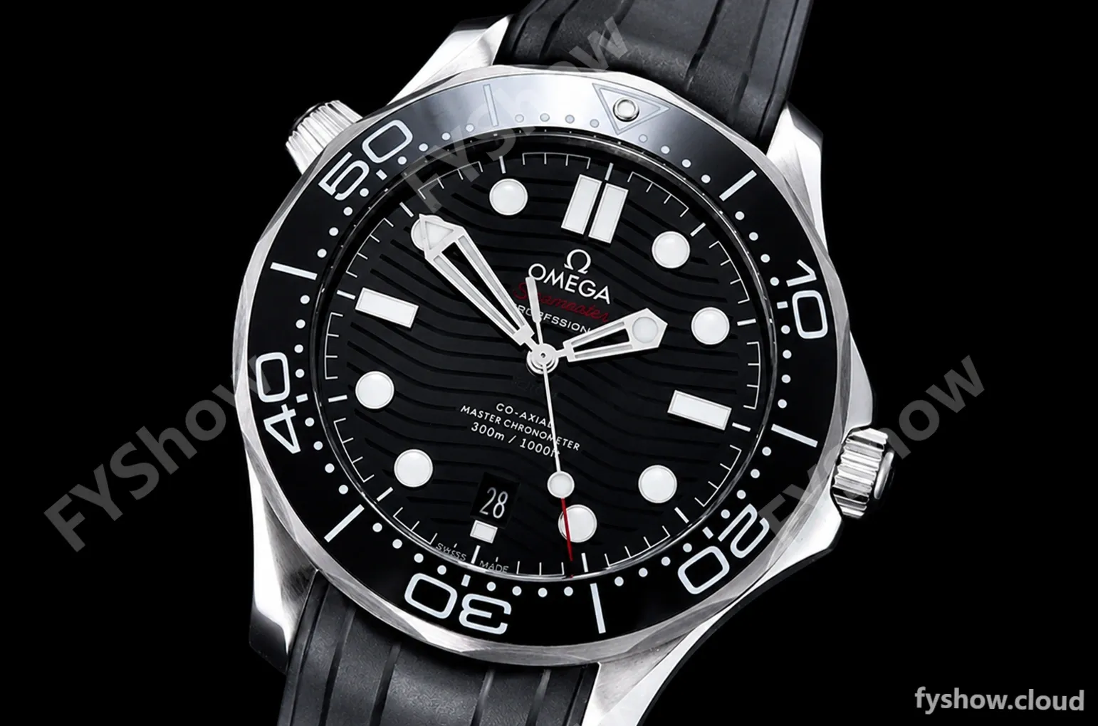 Omega - Seamaster 300m Basel 2018 SS/RU Black ZF Asia 8800 - Image 4