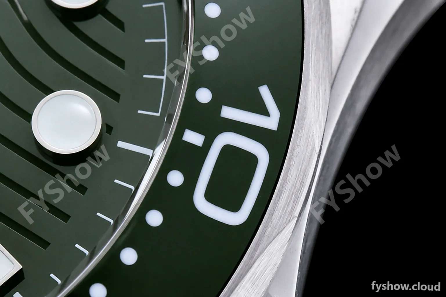 Omega - Seamaster 300m Basel 2018 SS/RU Green ZF Asia 8800 - Image 12