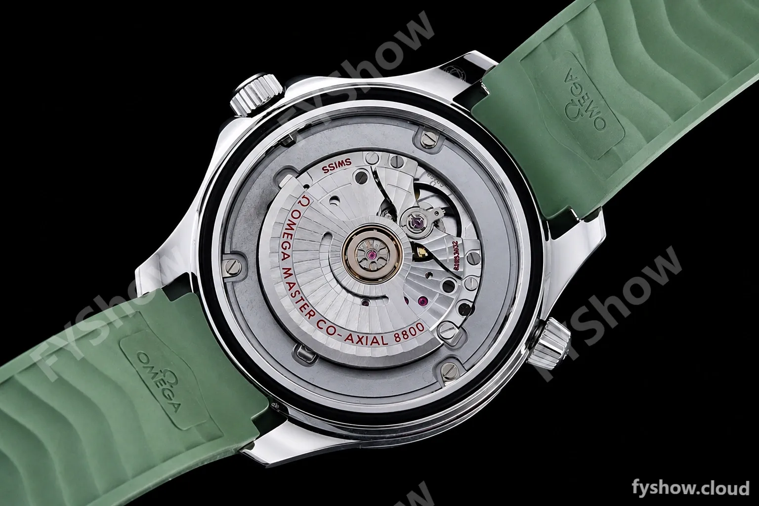 Omega - Seamaster 300m Basel 2018 SS/RU Green ZF Asia 8800 - Image 21