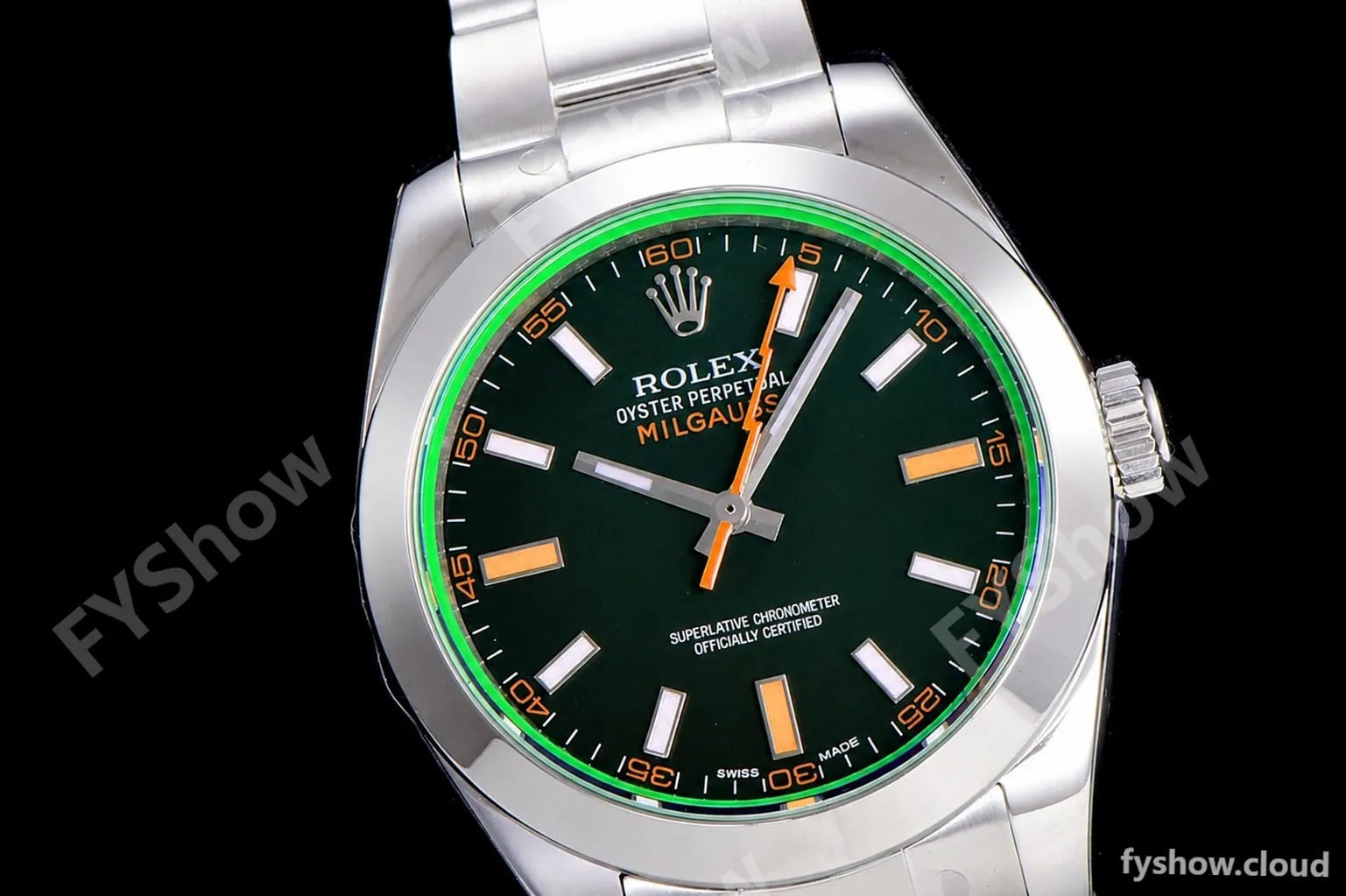 Rolex Milgauss SS/SS Grn Cal.3131 ARF Automatic m116400gv-0001 - Image 6