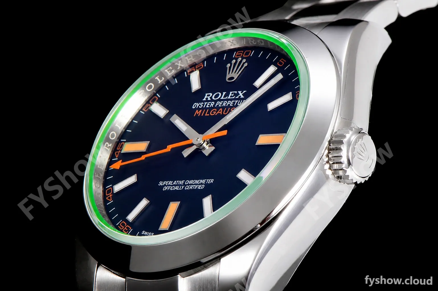 Rolex Milgauss SS/SS Grn Cal.3131 ARF Automatic m116400gv-0001 - Image 8