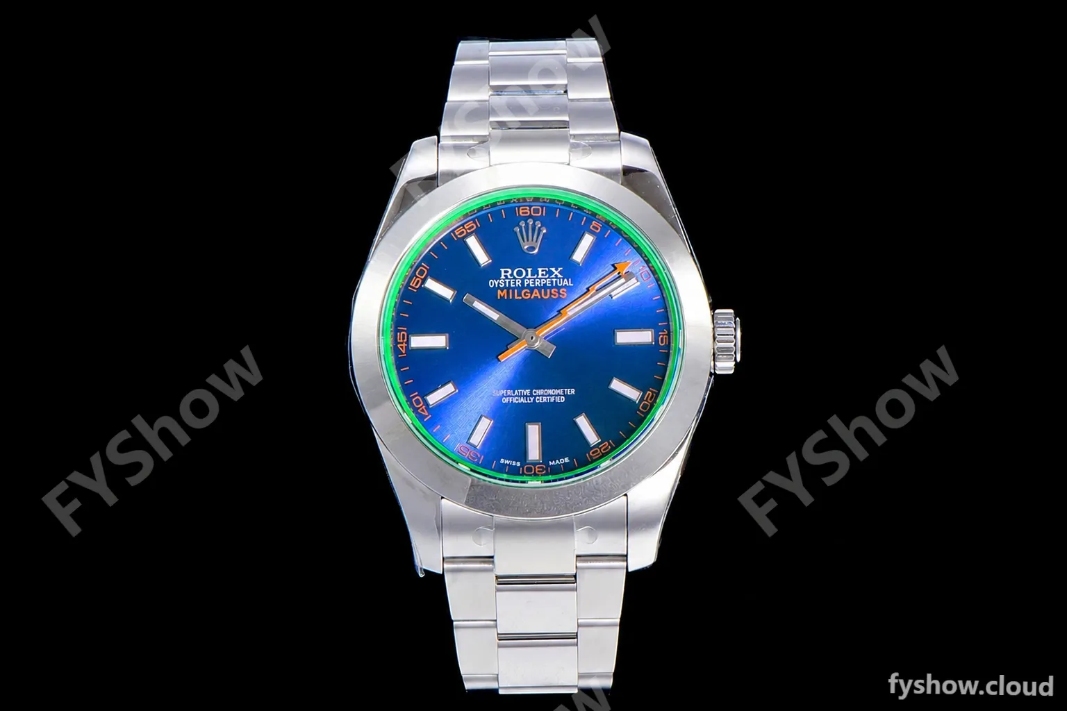 Rolex Milgauss SS/SS Blu Cal.3131 ARF Automatic m116400gv-0002