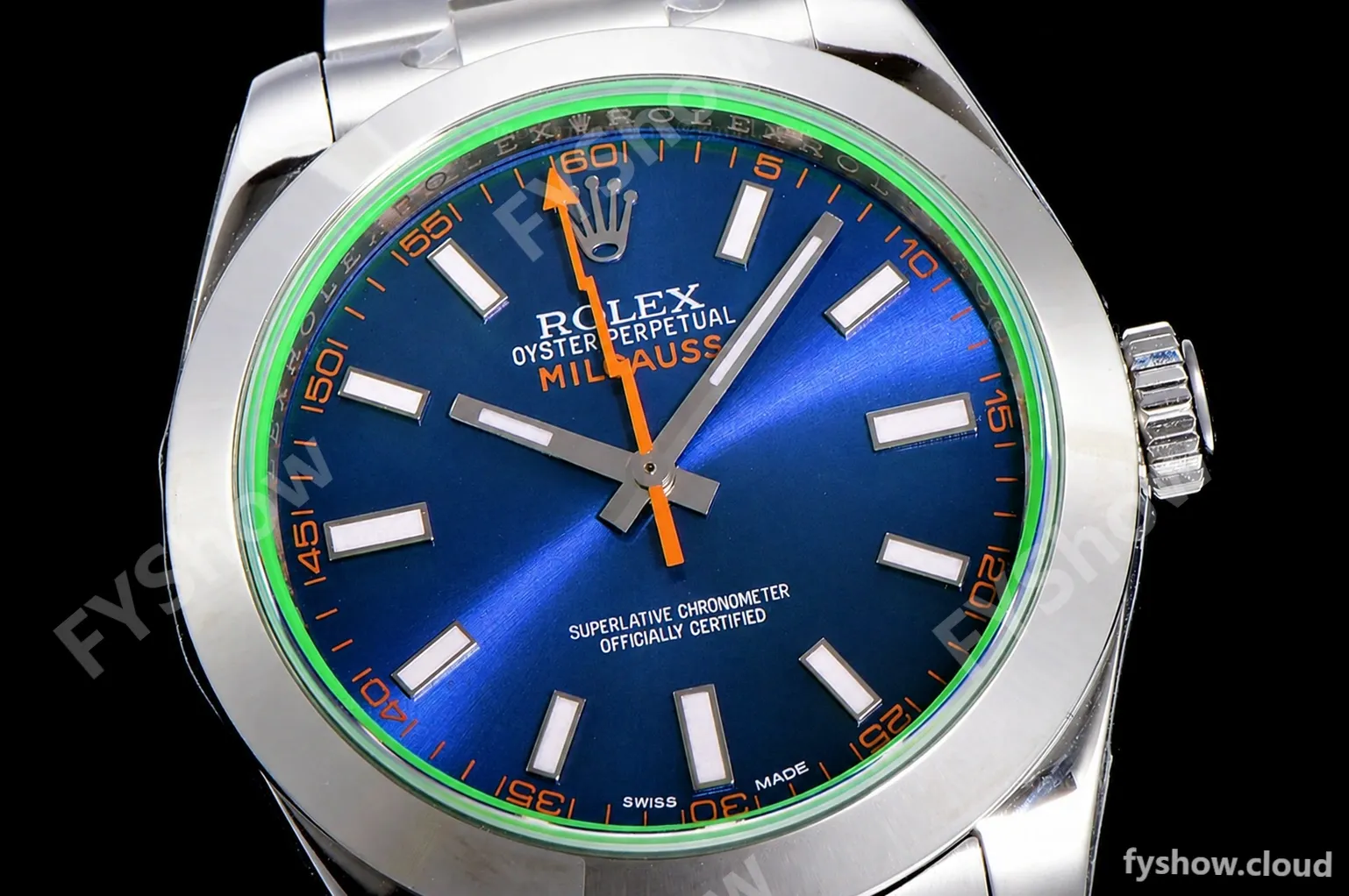 Rolex Milgauss SS/SS Blu Cal.3131 ARF Automatic m116400gv-0002 - Image 3