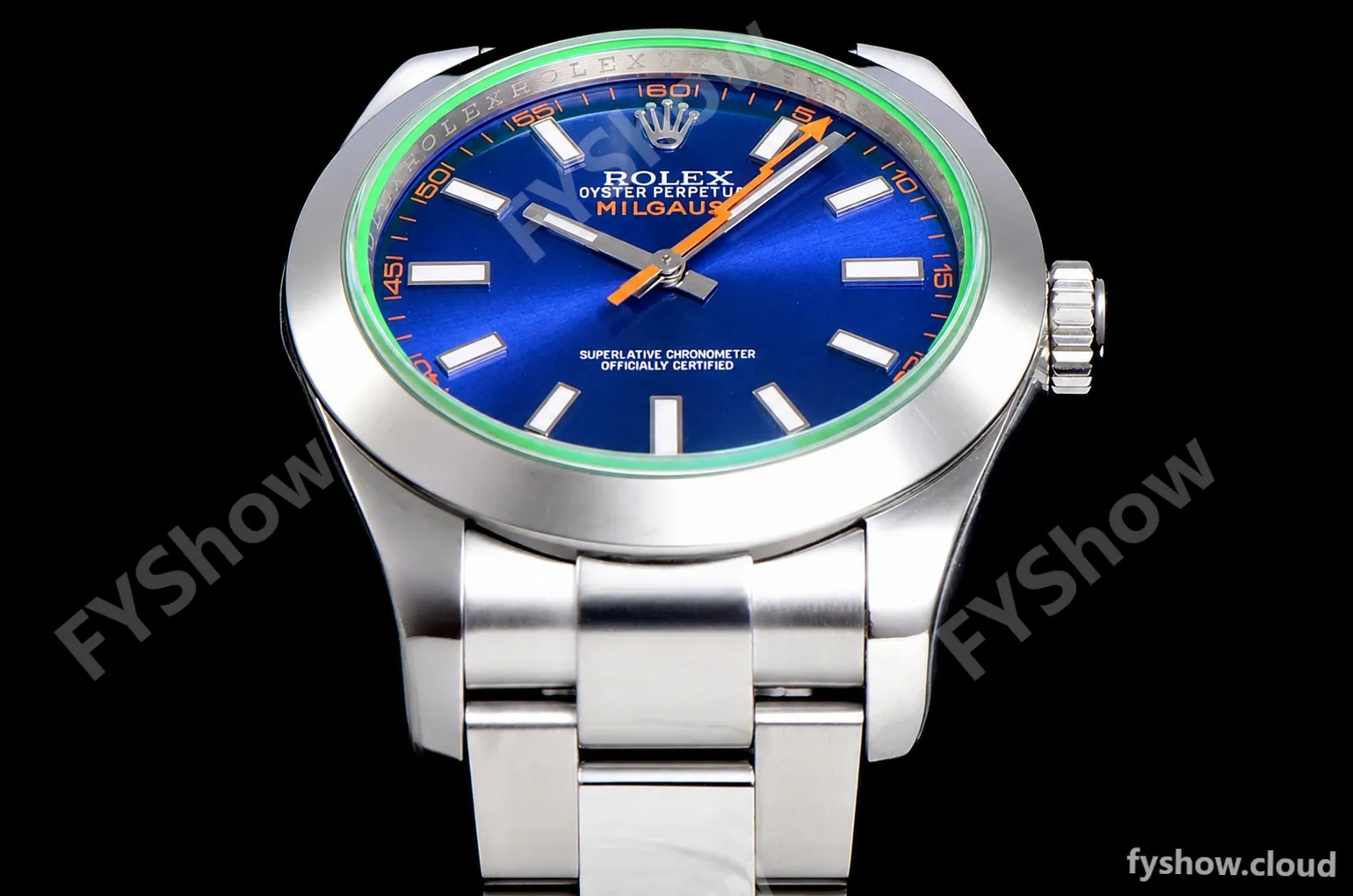 Rolex Milgauss SS/SS Blu Cal.3131 ARF Automatic m116400gv-0002 - Image 4