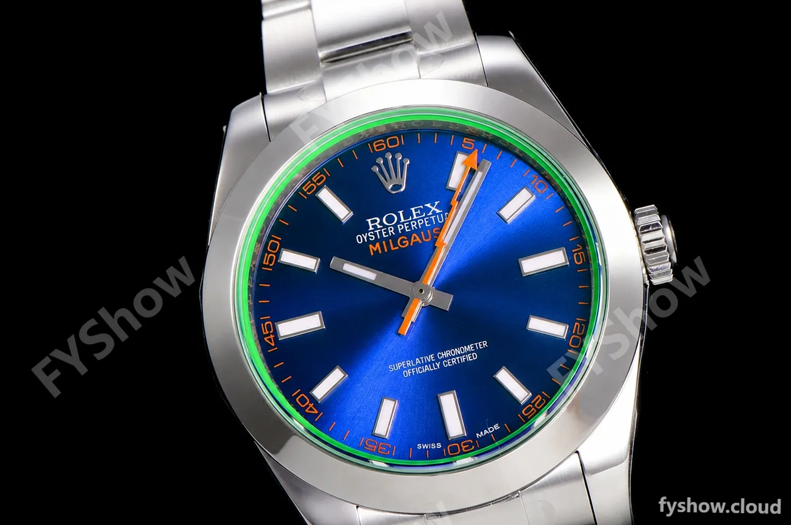 Rolex Milgauss SS/SS Blu Cal.3131 ARF Automatic m116400gv-0002 - Image 6