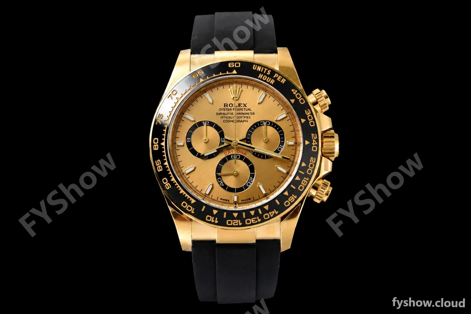 Rolex - Daytona 126518 40mm 904L Ceramic YG/RU Gold/Gold ARF DD4131