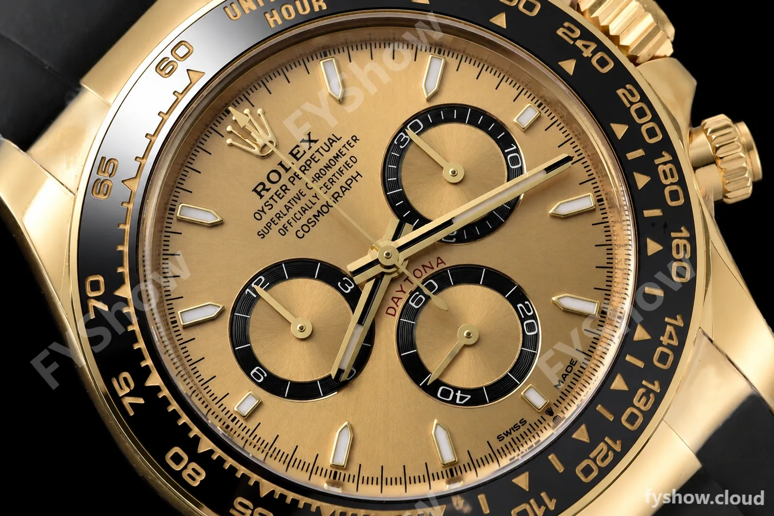 Rolex - Daytona 126518 40mm 904L Ceramic YG/RU Gold/Gold ARF DD4131 - Image 4